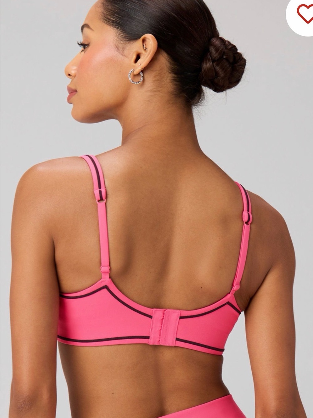 Fabletics Peony Pop Contrast-Trim Sports Bra & Leggings Set - Picture 2 of 9